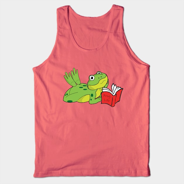 Frog Life Tank Top by GnarllyMama